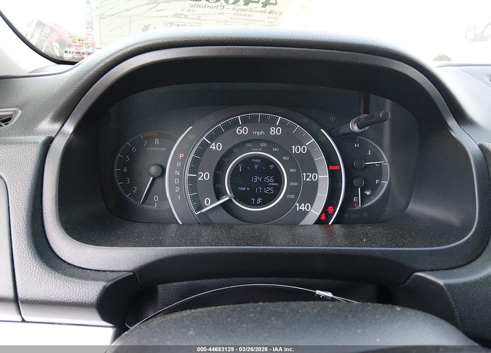 2014 HONDA CR-V EX VIN: 5J6RM4H59EL015728