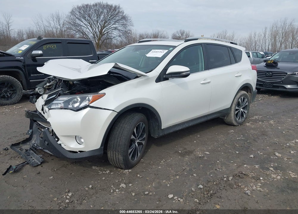 2015 TOYOTA RAV4 LIMITED VIN: 2T3DFREV5FW288725