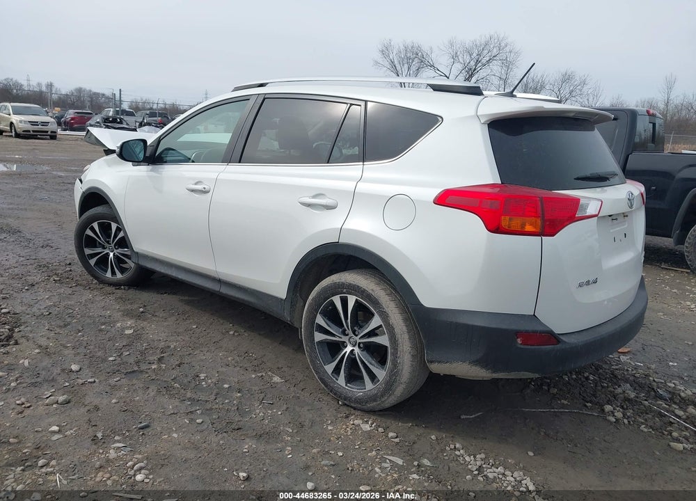 2015 TOYOTA RAV4 LIMITED VIN: 2T3DFREV5FW288725