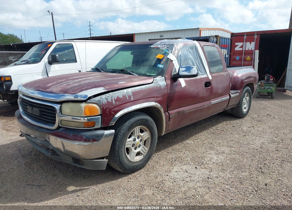 1999 GMC SIERRA 1500 SLE VIN: 2GTEC19V5X1563691