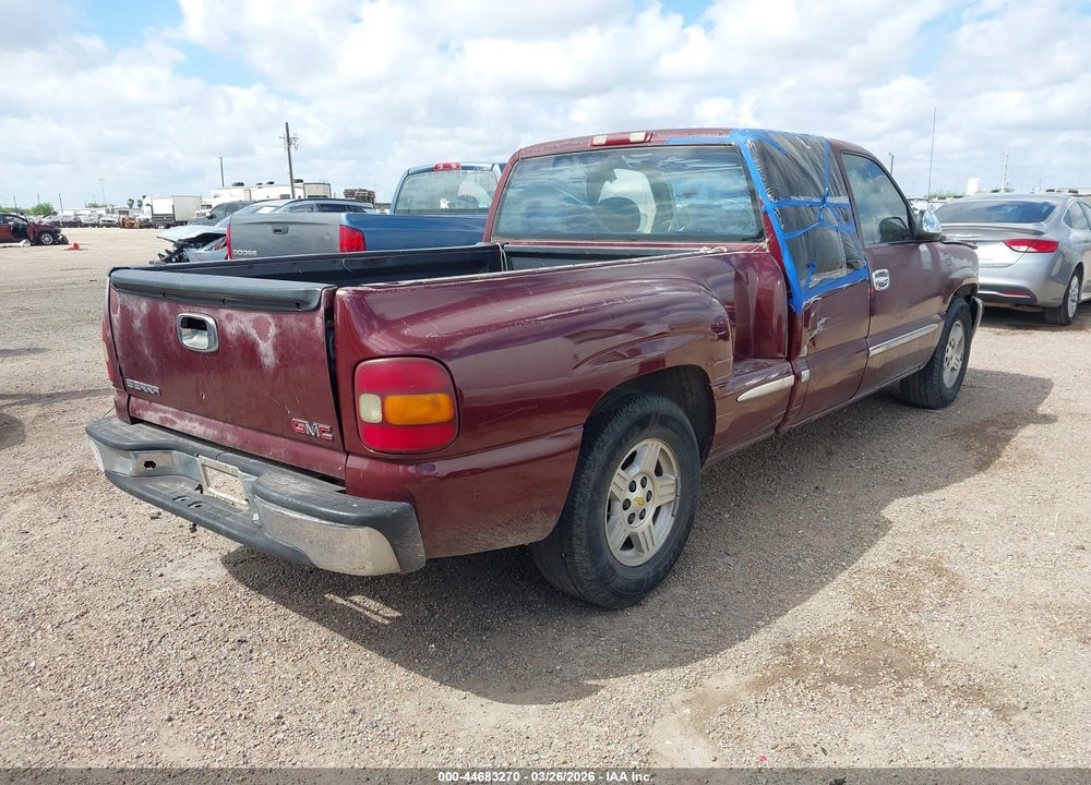 1999 GMC SIERRA 1500 SLE VIN: 2GTEC19V5X1563691