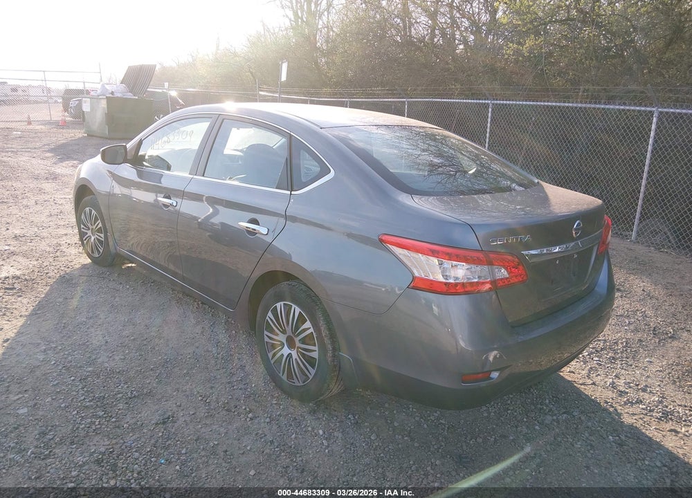 2015 NISSAN SENTRA S VIN: 3N1AB7AP4FY226868