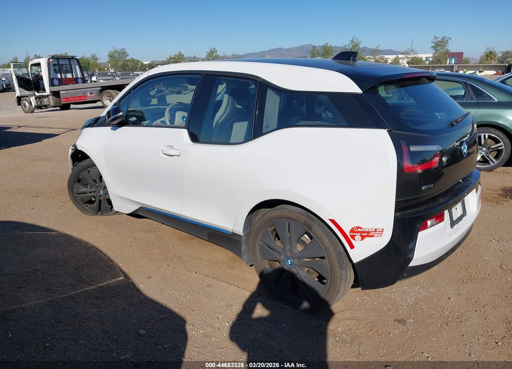 2017 BMW I3 94 AH W/RANGE EXTENDER VIN: WBY1Z8C59HV889474