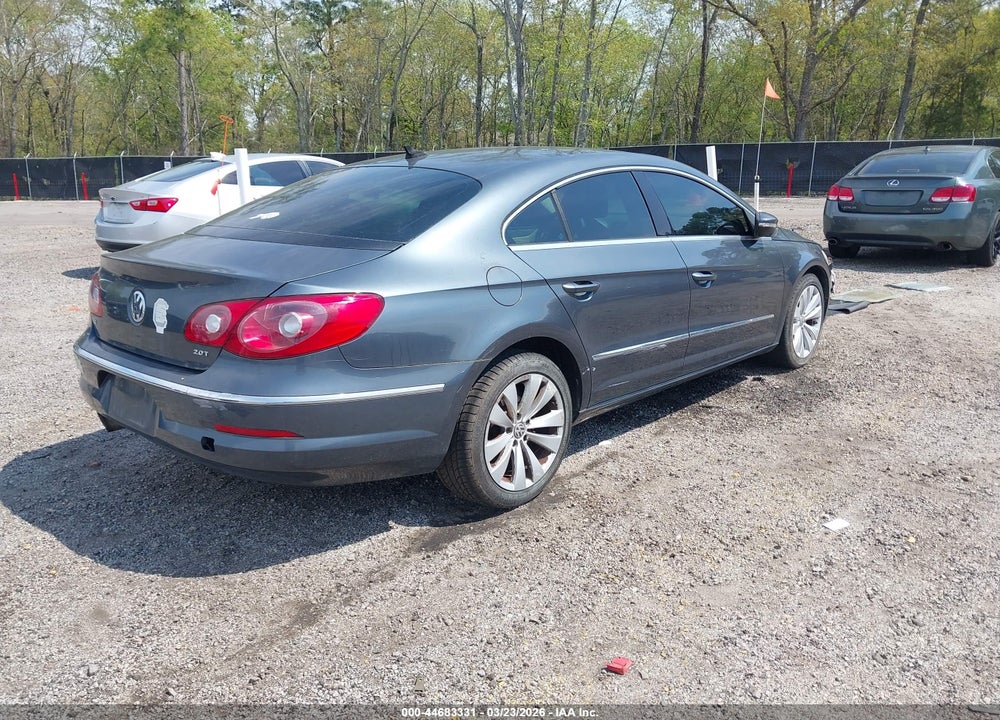 2010 VOLKSWAGEN CC SPORT VIN: WVWMN7AN3AE535642