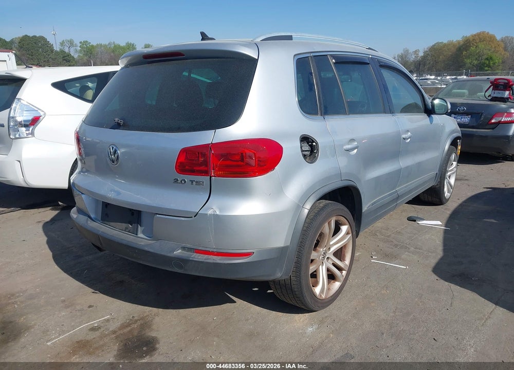 2012 VOLKSWAGEN TIGUAN S/SE/SEL VIN: WVGAV7AX4CW540670