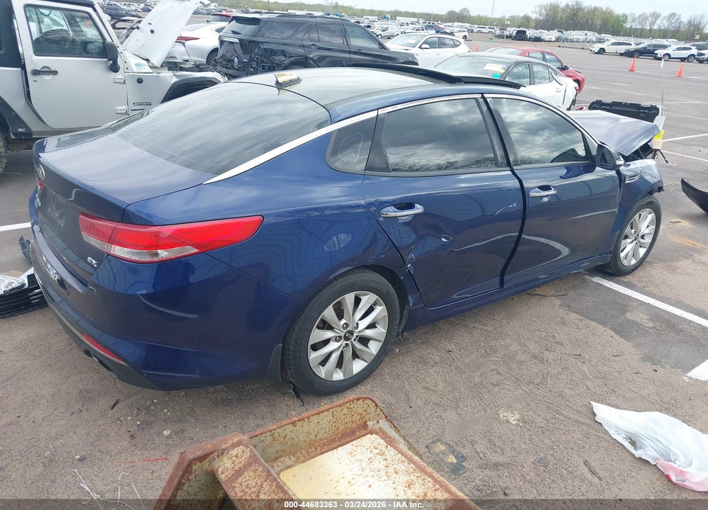 2016 KIA OPTIMA EX VIN: 5XXGU4L36GG009763
