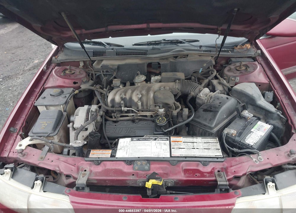1993 FORD TAURUS GL VIN: 1FALP52U4PA272356
