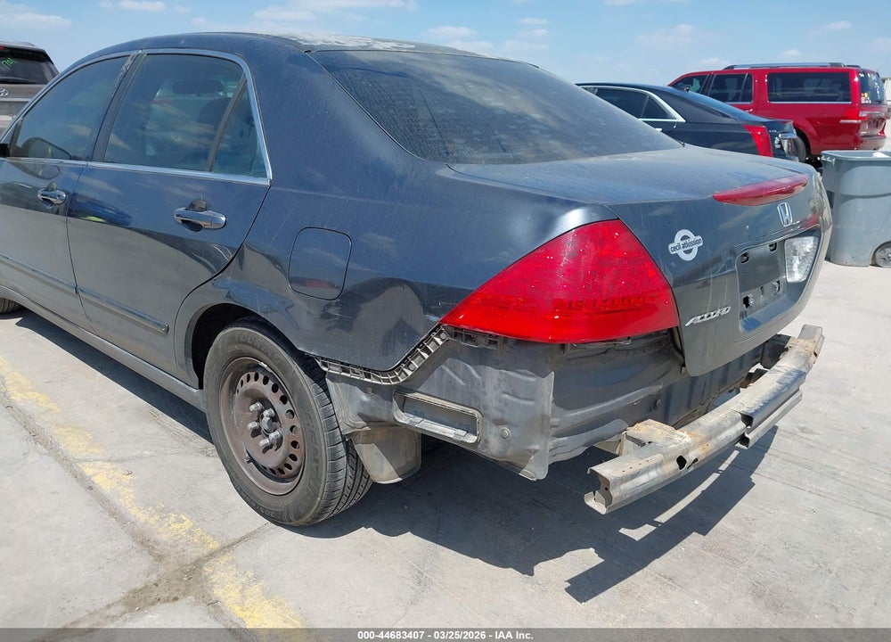 2007 HONDA ACCORD 2.4 LX VIN: 1HGCM56407A218938