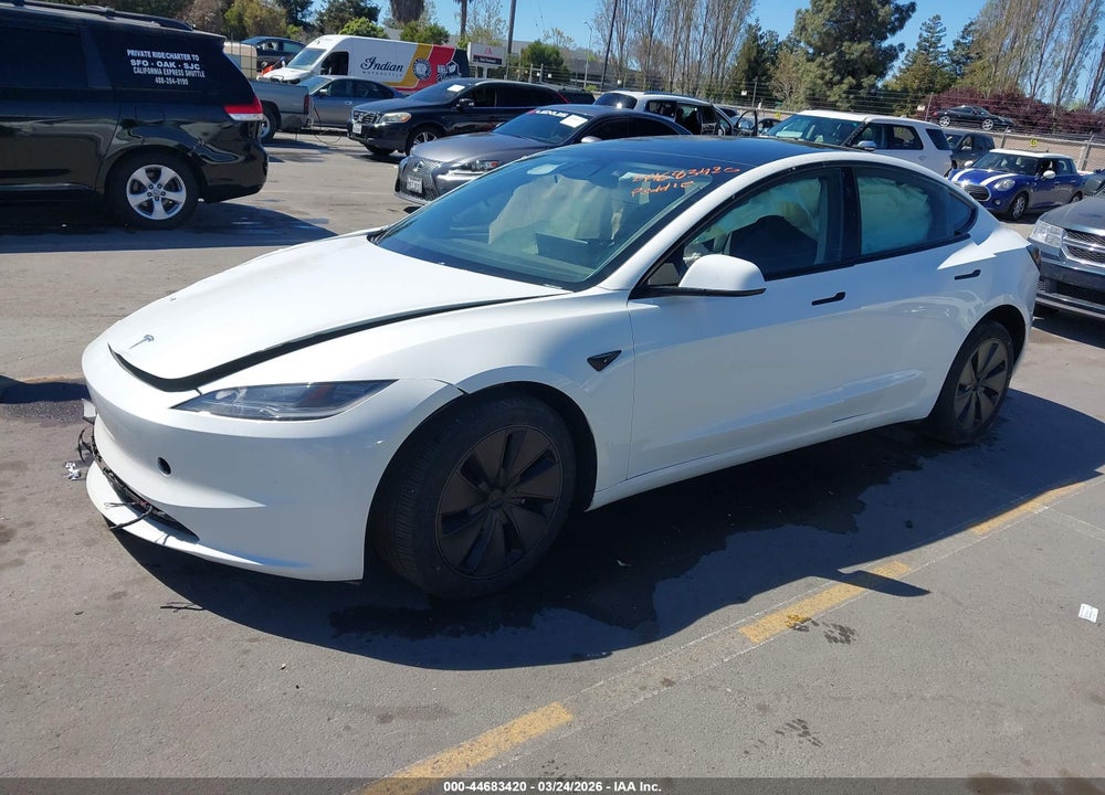 2024 TESLA MODEL 3 LONG RANGE DUAL MOTOR ALL-WHEEL DRIVE/REAR-WHEEL DRIVE VIN: 5YJ3E1EA0RF729202