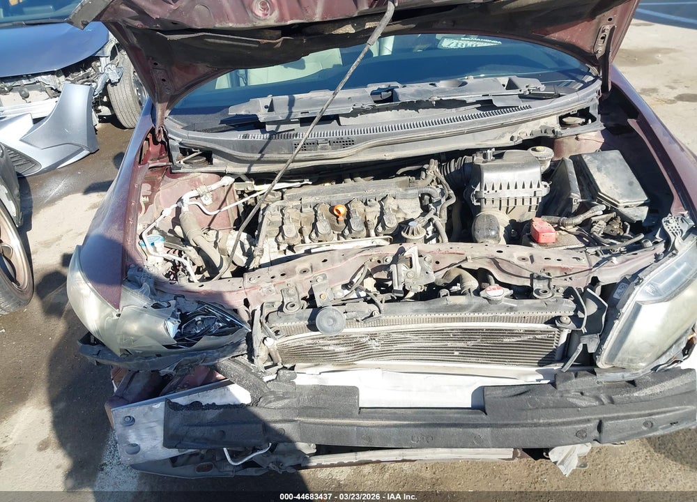 2013 HONDA CIVIC LX VIN: 19XFB2F50DE260804