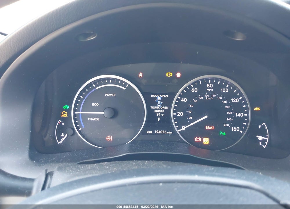 2015 LEXUS ES 300H VIN: JTHBW1GG1F2095289