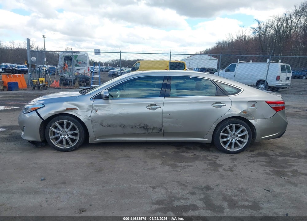 2013 TOYOTA AVALON XLE TOURING VIN: 4T1BK1EB0DU036459