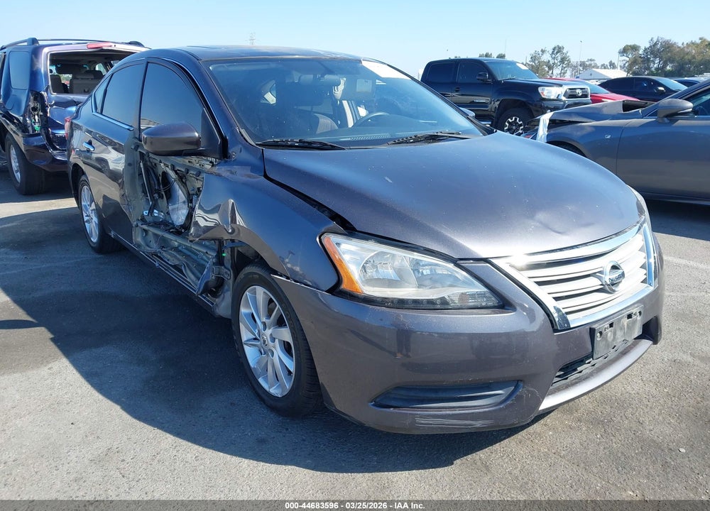 2015 NISSAN SENTRA SV VIN: 3N1AB7APXFY235476