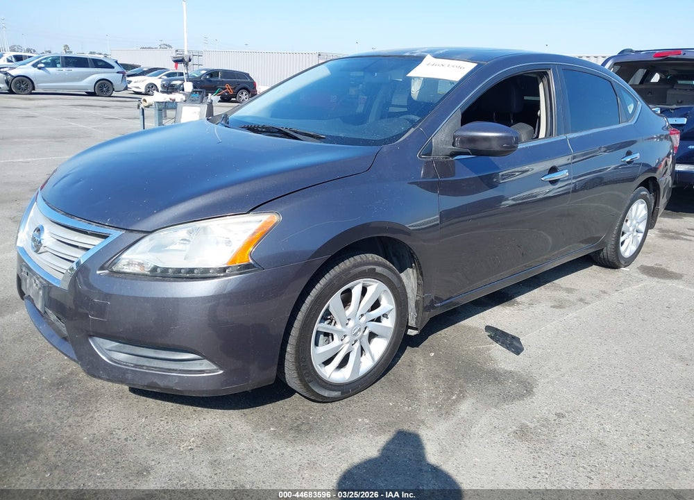 2015 NISSAN SENTRA SV VIN: 3N1AB7APXFY235476