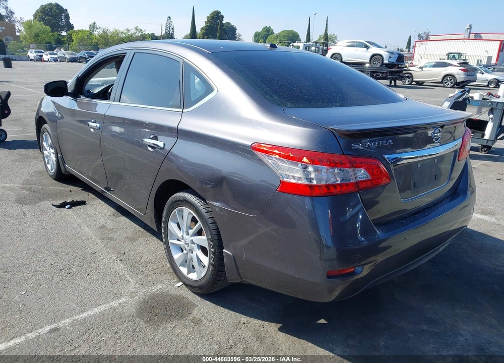 2015 NISSAN SENTRA SV VIN: 3N1AB7APXFY235476