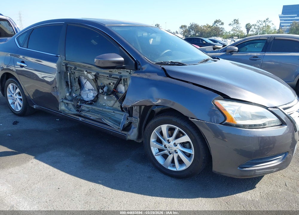 2015 NISSAN SENTRA SV VIN: 3N1AB7APXFY235476