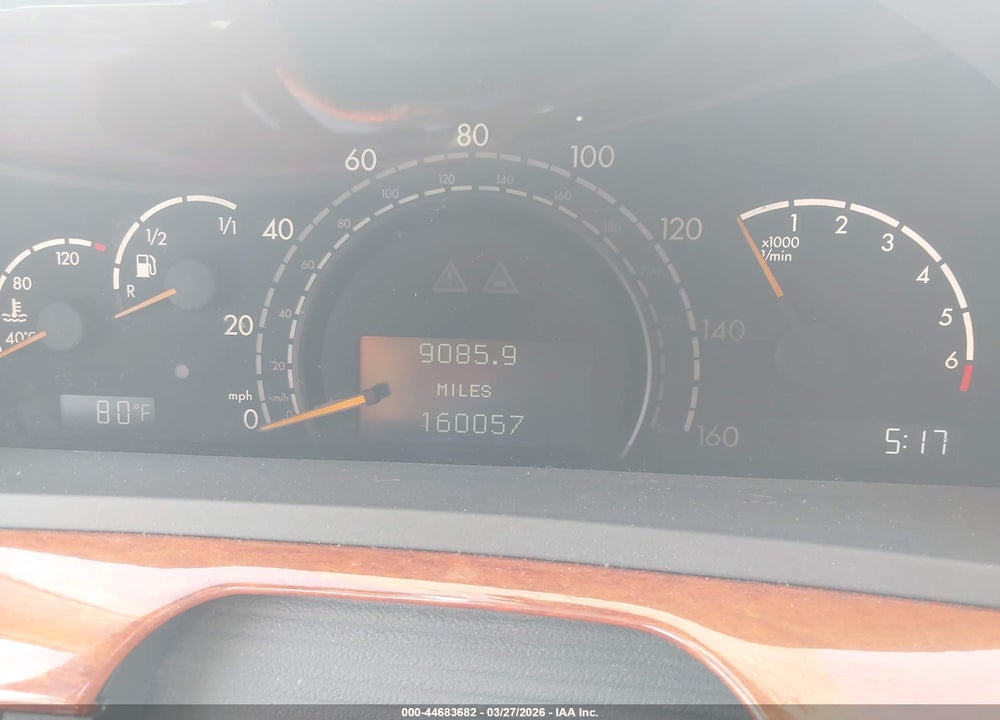 2006 MERCEDES-BENZ S 350 VIN: WDBNF67J86A484359