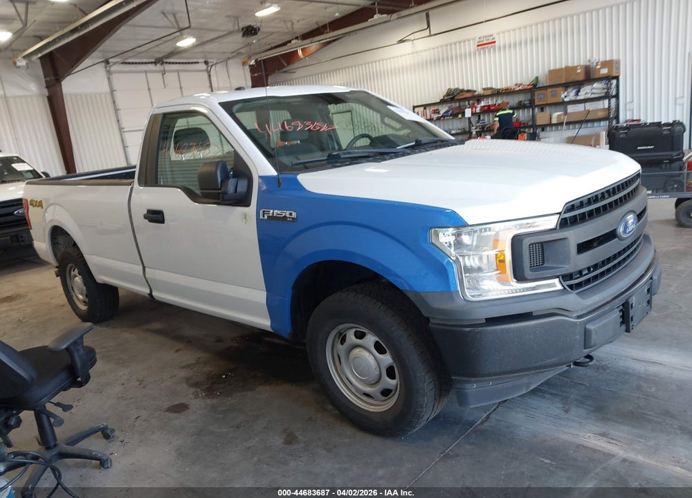 2018 FORD F-150 XL VIN: 1FTMF1E52JKF41910