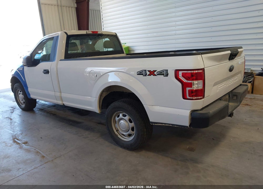 2018 FORD F-150 XL VIN: 1FTMF1E52JKF41910