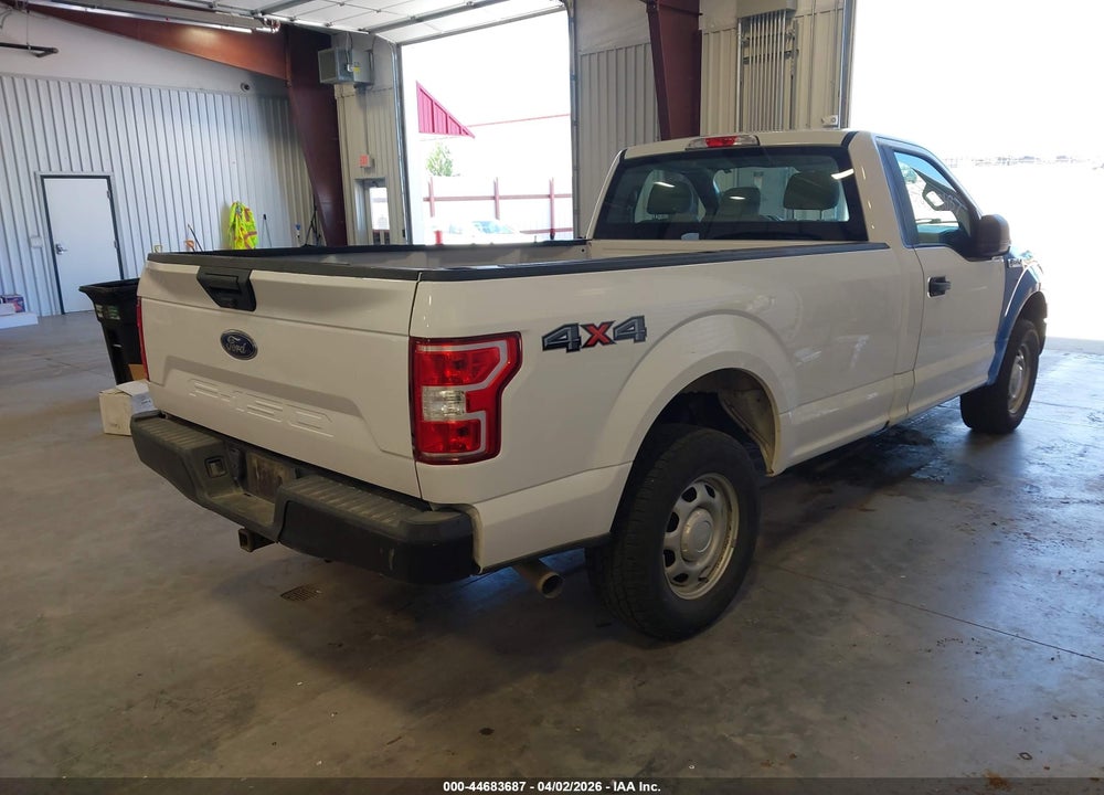 2018 FORD F-150 XL VIN: 1FTMF1E52JKF41910