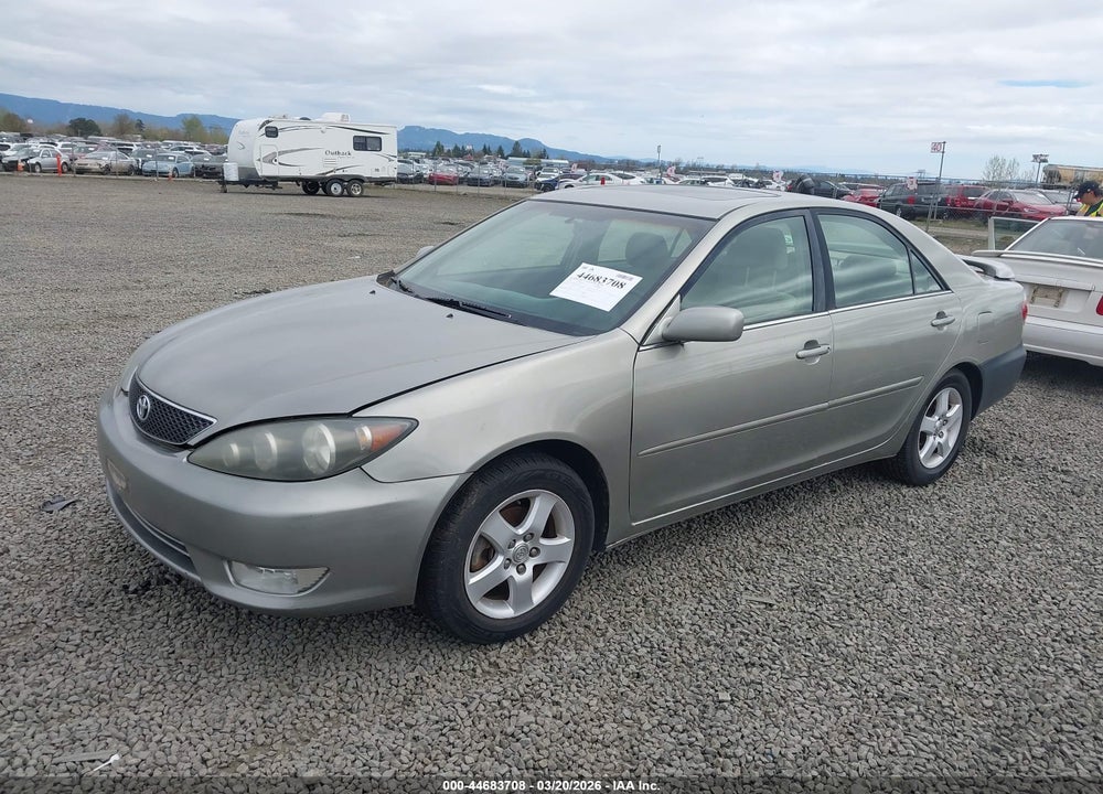 2005 TOYOTA CAMRY SE VIN: 4T1BE32K35U534132
