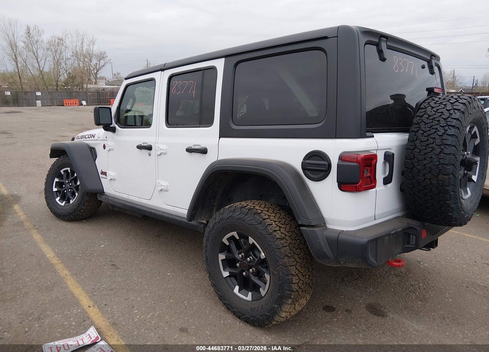 2026 JEEP WRANGLER RUBICON 4X4 VIN: 1C4PJXFG7TW217409