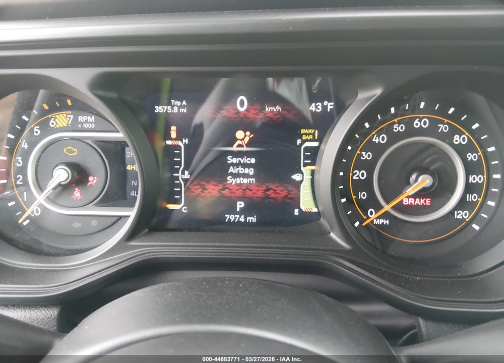 2026 JEEP WRANGLER RUBICON 4X4 VIN: 1C4PJXFG7TW217409