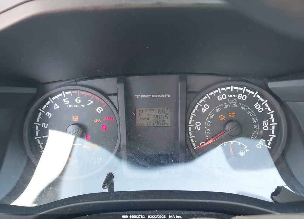 2016 TOYOTA TACOMA SR VIN: 5TFRX5GN3GX069719