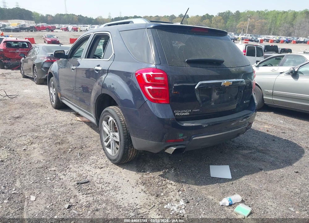 2017 CHEVROLET EQUINOX PREMIER VIN: 2GNFLGE33H6254082