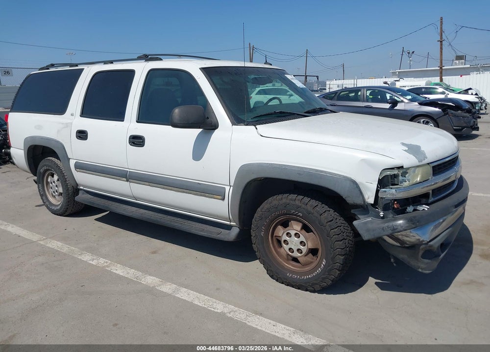 2002 CHEVROLET SUBURBAN 1500 LS VIN: 3GNEC16T92G299143