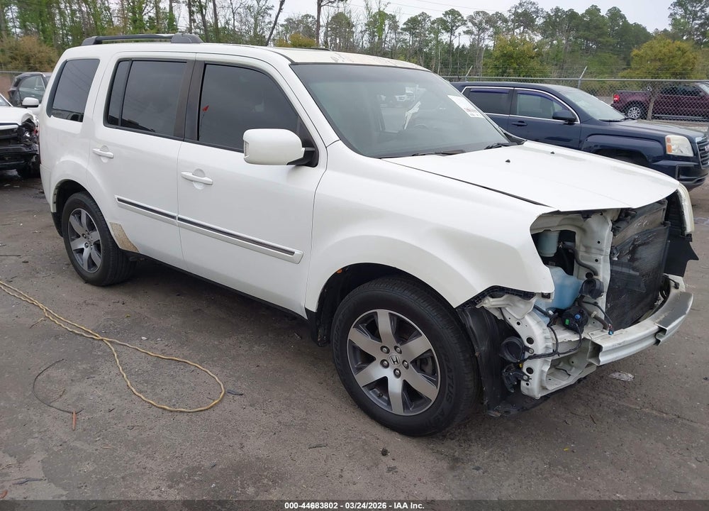 2012 HONDA PILOT TOURING VIN: 5FNYF3H98CB042881