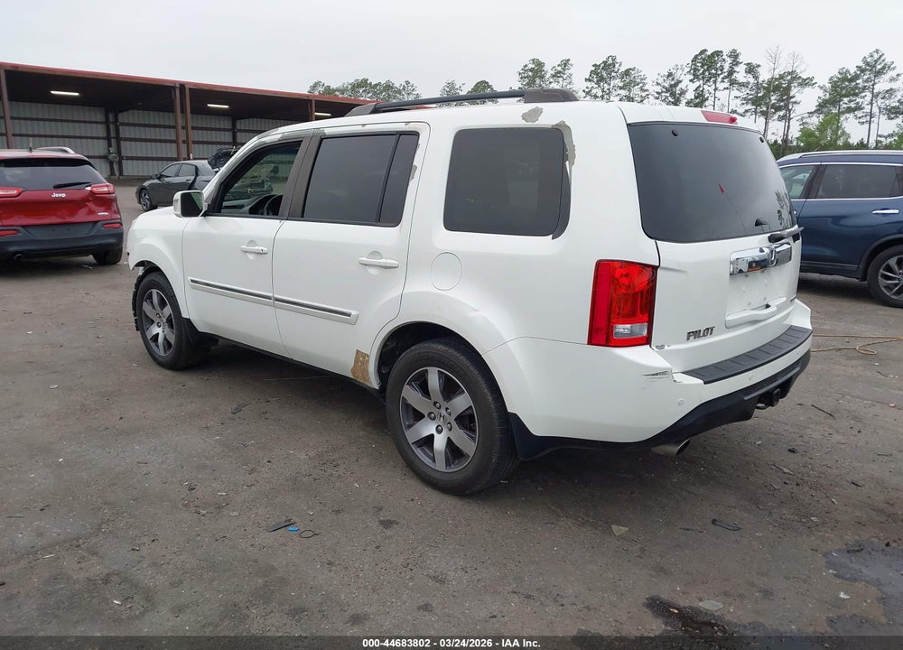 2012 HONDA PILOT TOURING VIN: 5FNYF3H98CB042881