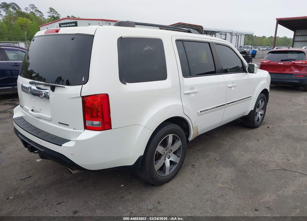 2012 HONDA PILOT TOURING VIN: 5FNYF3H98CB042881