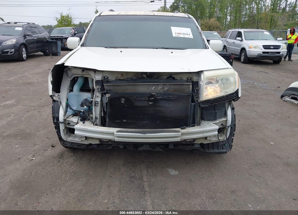 2012 HONDA PILOT TOURING VIN: 5FNYF3H98CB042881