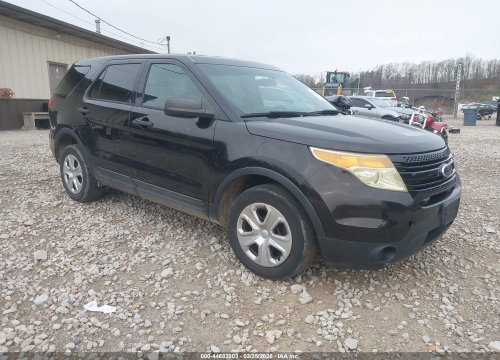 2013 FORD UTILITY POLICE INTERCEPTOR VIN: 1FM5K8AR2DGA80616