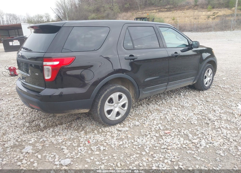 2013 FORD UTILITY POLICE INTERCEPTOR VIN: 1FM5K8AR2DGA80616