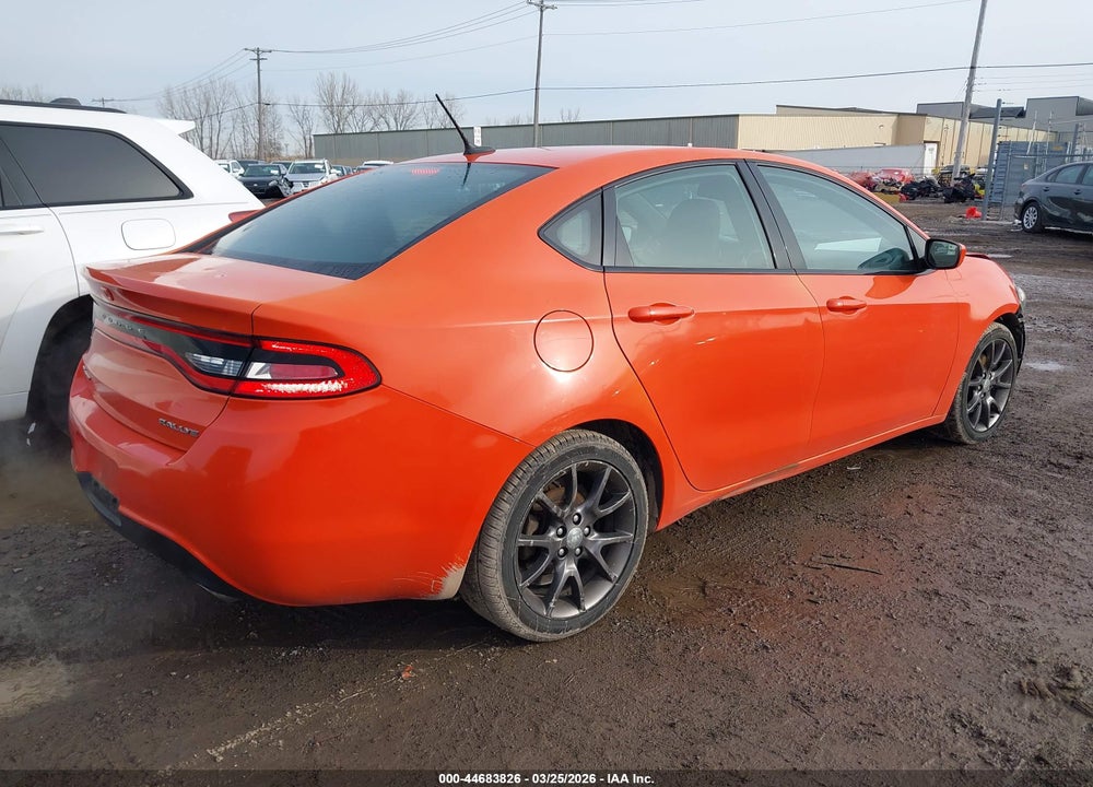 2015 DODGE DART SXT VIN: 1C3CDFBB9FD422230