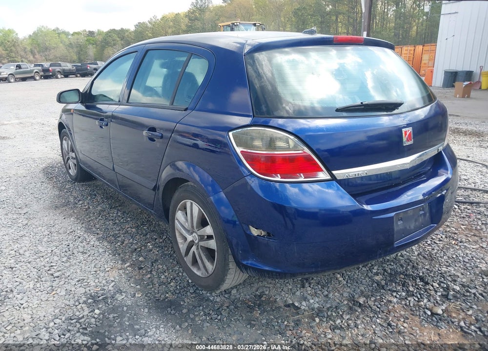 2008 SATURN ASTRA XE VIN: W08AR671985057008