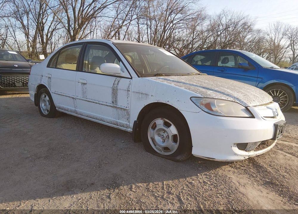2005 HONDA CIVIC HYBRID VIN: JHMES96615S019702