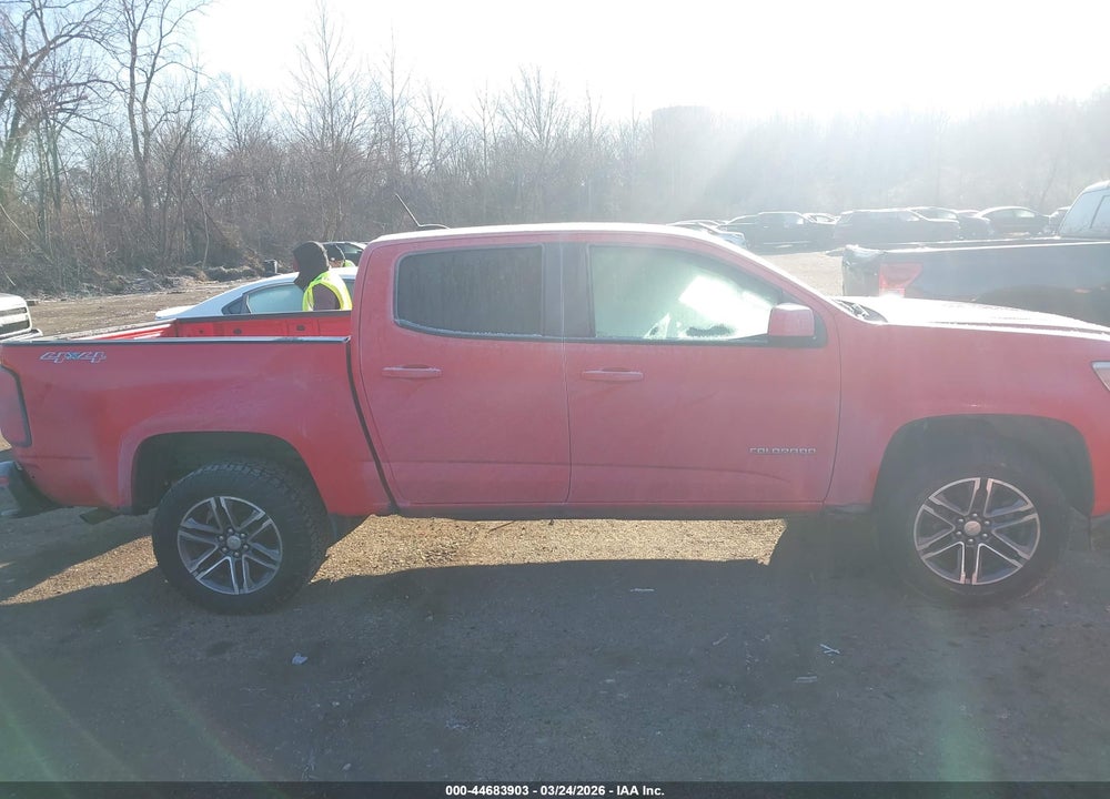 2020 CHEVROLET COLORADO 4WD  SHORT BOX WT VIN: 1GCGTBEN8L1175665