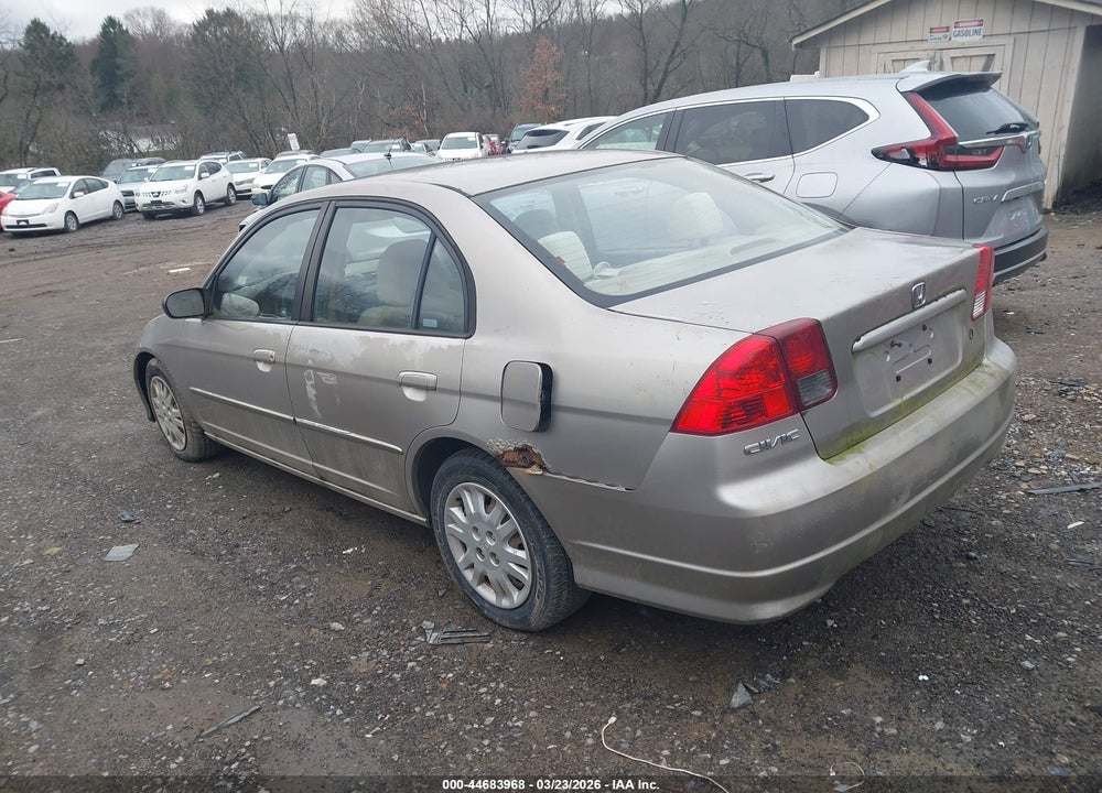 2004 HONDA CIVIC LX VIN: 1HGES16574L001130