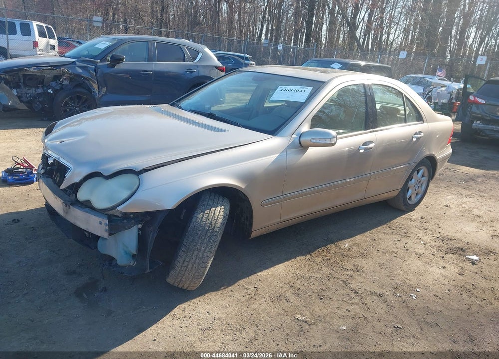 2002 MERCEDES-BENZ C 240 VIN: WDBRF61J42F200667