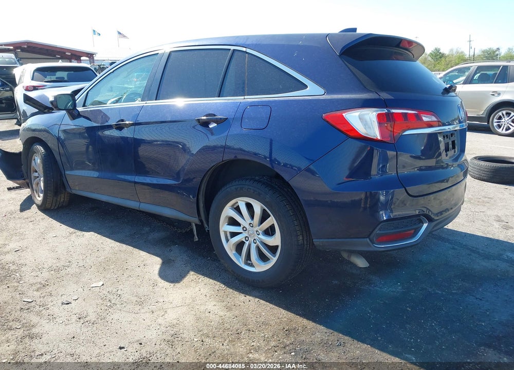 2016 ACURA RDX TECHNOLOGY   WATCH PLUS PACKAGES/TECHNOLOGY PACKAGE VIN: 5J8TB4H58GL027052