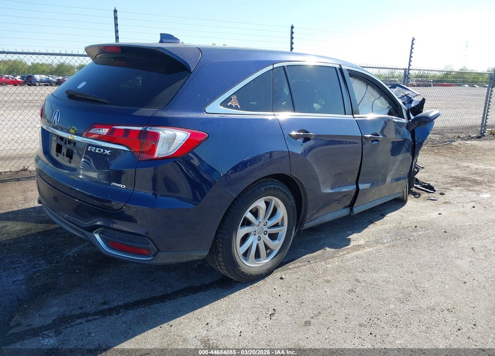 2016 ACURA RDX TECHNOLOGY   WATCH PLUS PACKAGES/TECHNOLOGY PACKAGE VIN: 5J8TB4H58GL027052