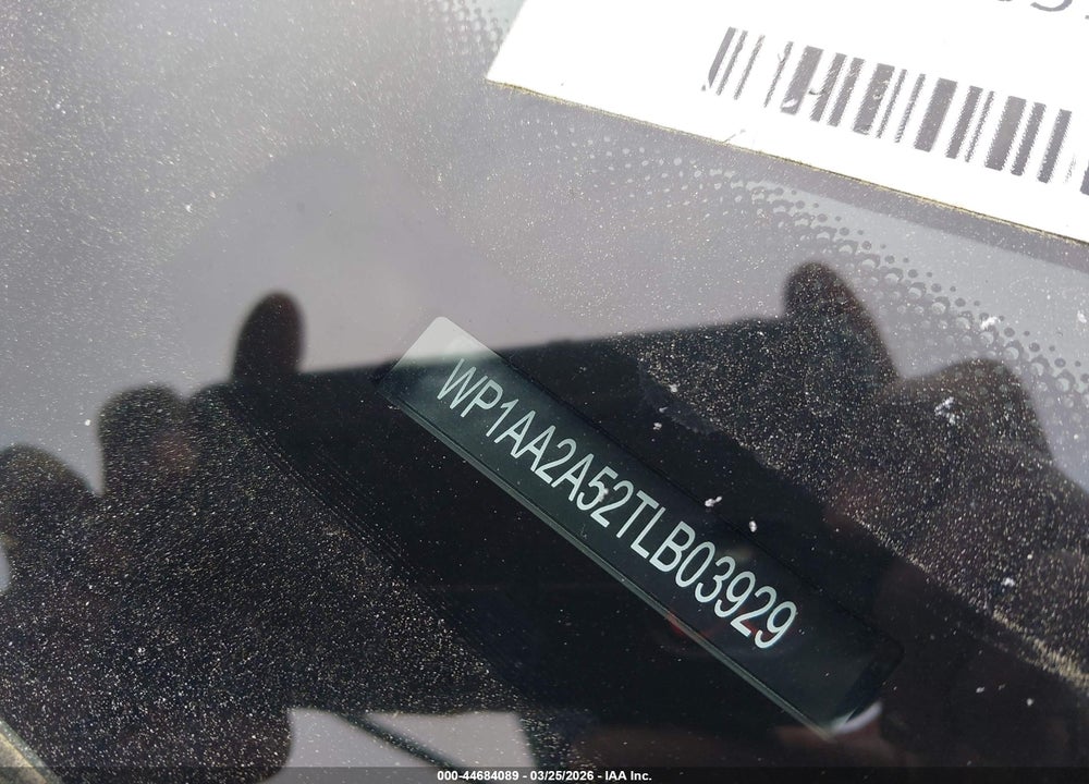 2026 PORSCHE MACAN T VIN: WP1AA2A52TLB03929