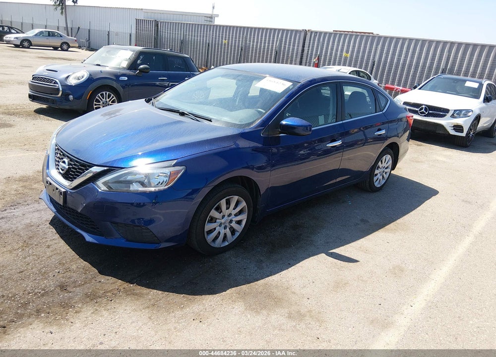 2017 NISSAN SENTRA SV VIN: 3N1AB7AP3HY256544