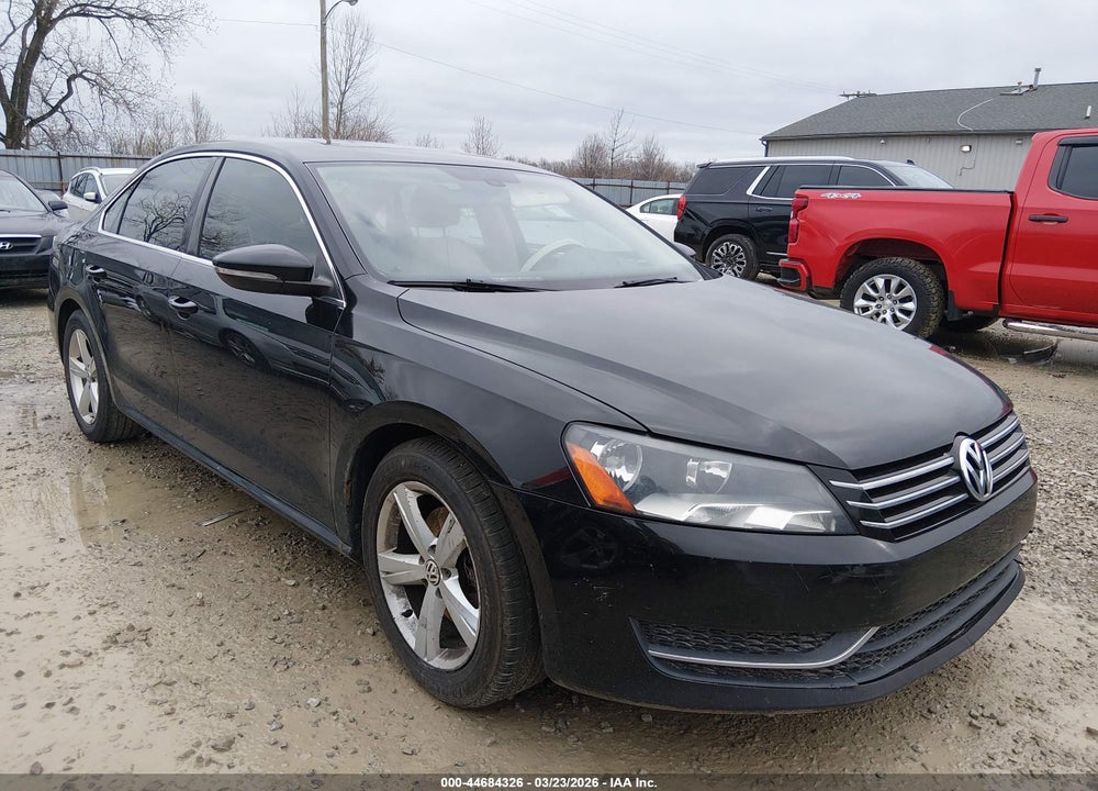 2012 VOLKSWAGEN PASSAT 2.5L SE VIN: 1VWBP7A32CC025553
