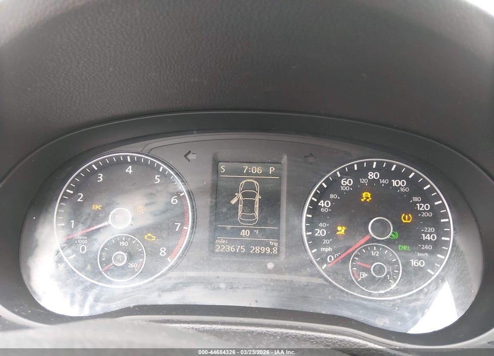 2012 VOLKSWAGEN PASSAT 2.5L SE VIN: 1VWBP7A32CC025553