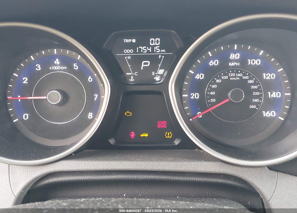 2011 HYUNDAI ELANTRA GLS VIN: 5NPDH4AEXBH004414