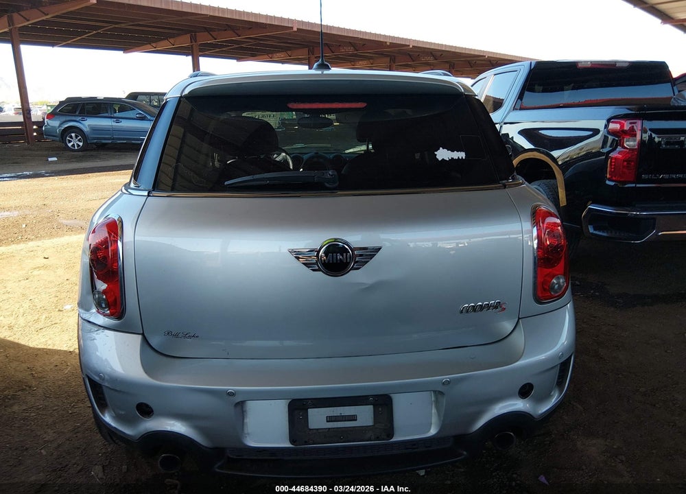 2011 MINI COOPER S COUNTRYMAN VIN: WMWZC3C57BWL78921